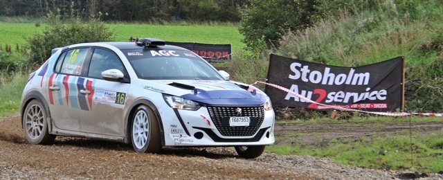 Rally Stoholm var igen et løb der var krydret med en del grus